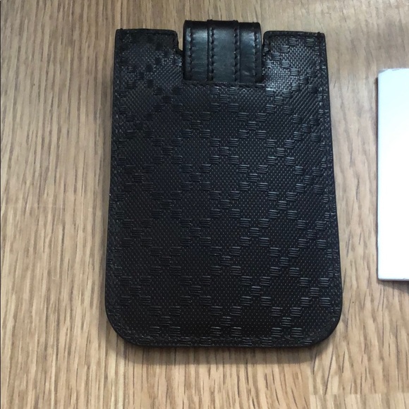 Gucci small leather pouch brown new - Picture 2 of 3